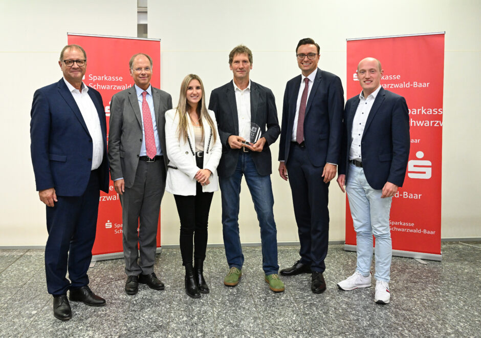 Christoph Trütken erhält Nachhaltigkeitspreis der Sparkasse