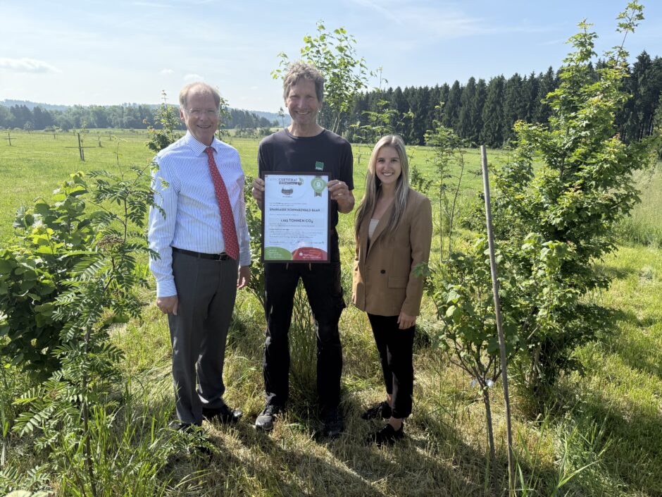 Sparkasse unterstützt Regionalprojekte für weniger CO2