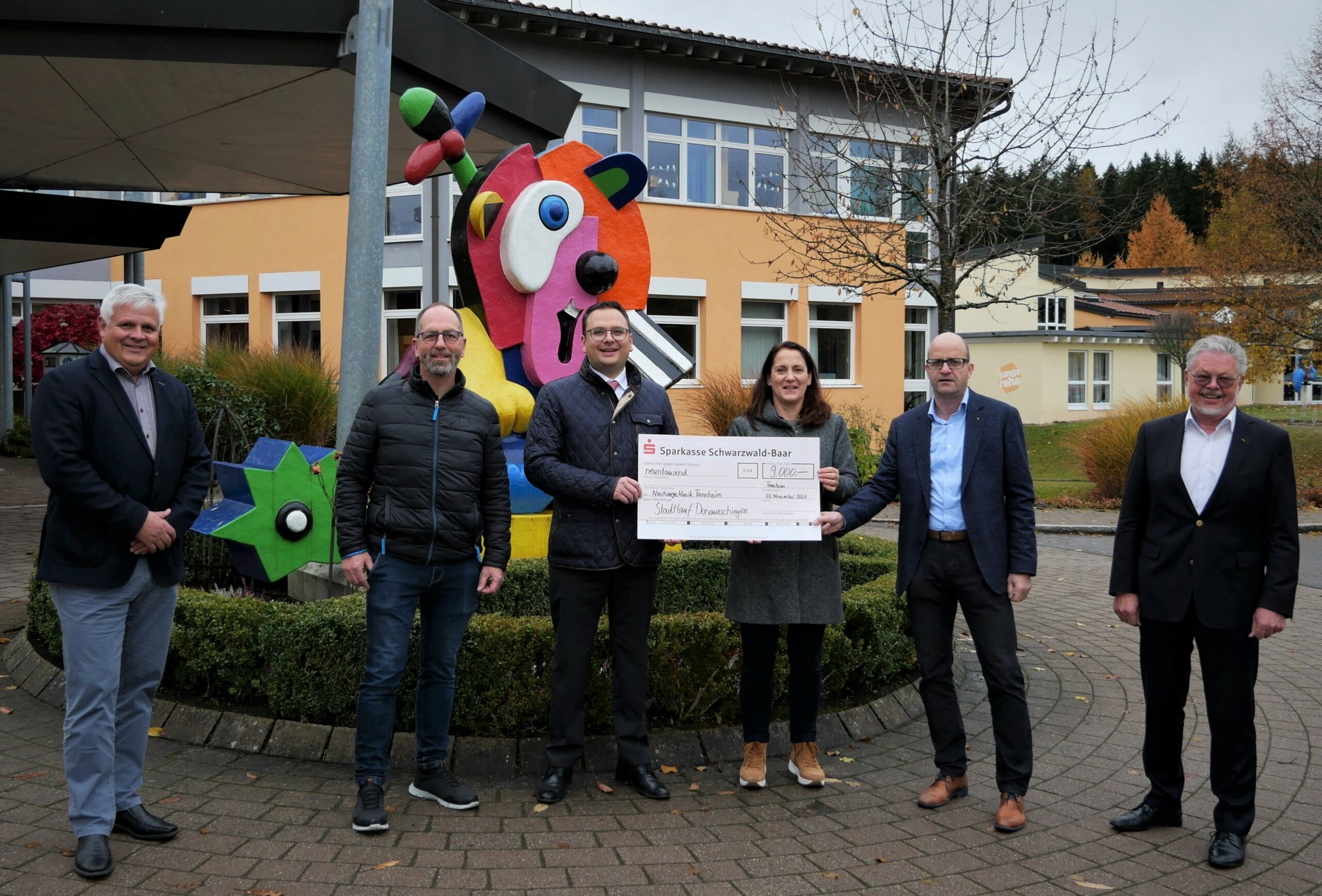 9.000 Euro für an Mukoviszidose erkrankte Kinder